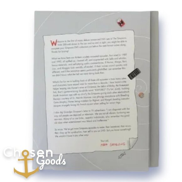 The Simpsons Complete First Season DVD, 2001 3-Disc Set Collectors Edition Vtg - Picture 4 of 9